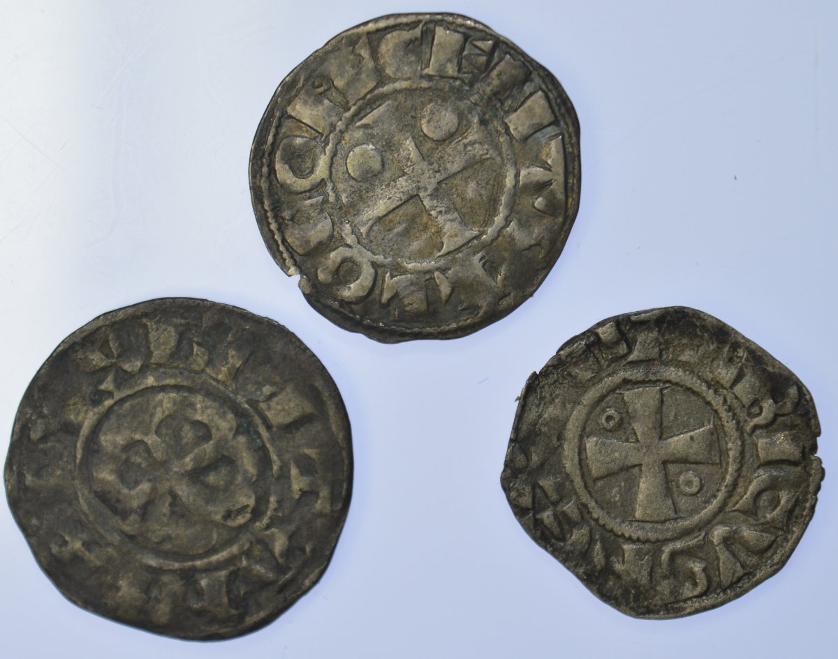 A-Small-Group-Of-Silver-Hammered-To-Id....